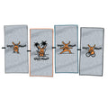 Happy Moose Microfiber 4-Pack Fitness Towel Set
