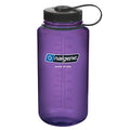 Nalgene Wide Mouth Water Bottle, 32 oz Purple w/ Black Cap