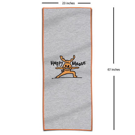 Beach Yoga Travel Towel by Happy Moose