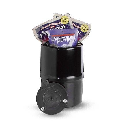 Backpacker cache bear canisters