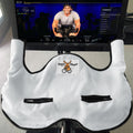 Bike Towel for Peloton® Handlebars by Happy Moose, Black Trim