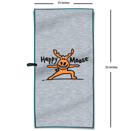 Hot Yoga Workout Class Fitness Towel by Happy Moose
