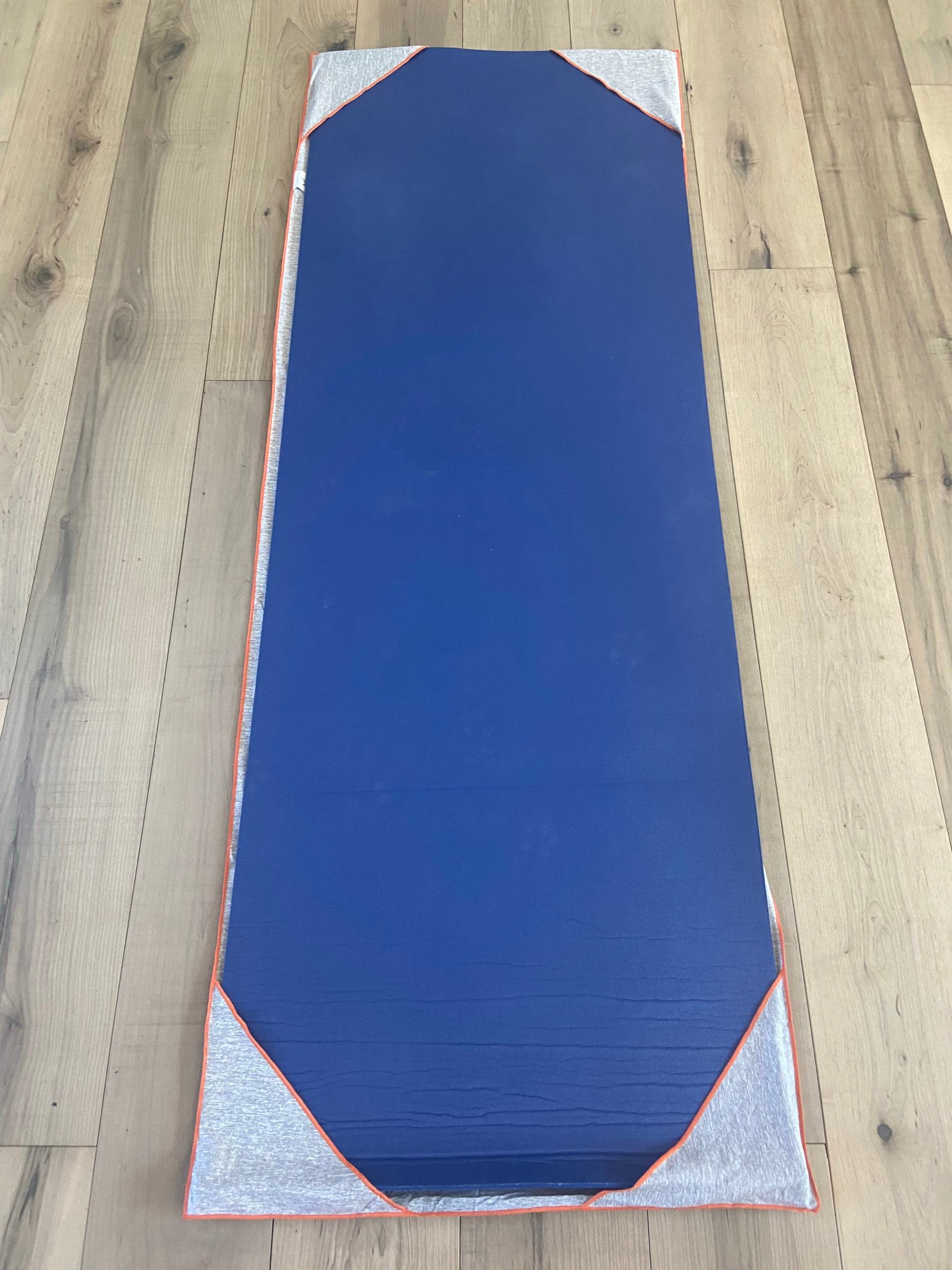 Yoga Mat Towel for Hot Yoga and Pilates by Happy Moose
