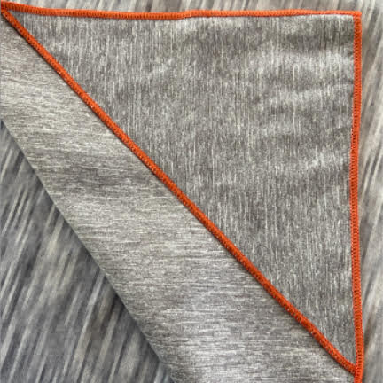 Yoga Mat Towel for Hot Yoga and Pilates by Happy Moose