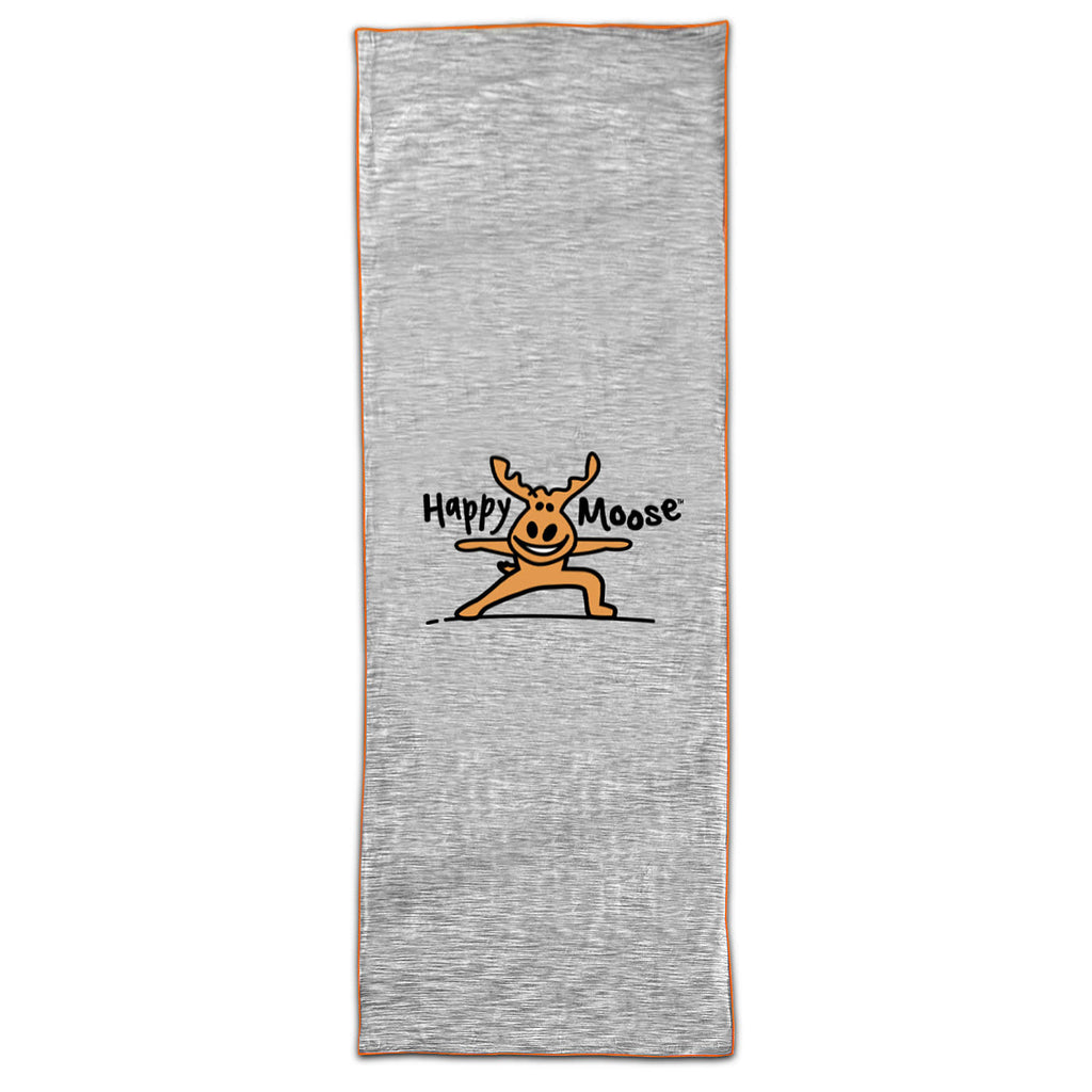 Yoga Mat Towel for Hot Yoga and Pilates by Happy Moose