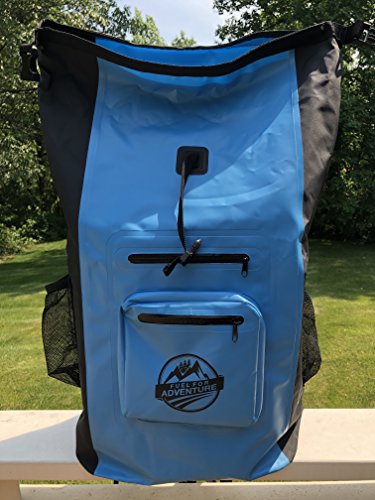 Fuel for Adventure 40 Liter Dry Bag Backpack – IPX6 Waterproof Rating ...